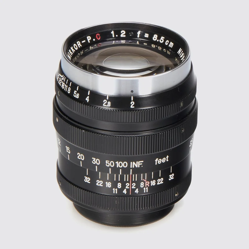 Nikkor-P.C 2/8.5cm Black