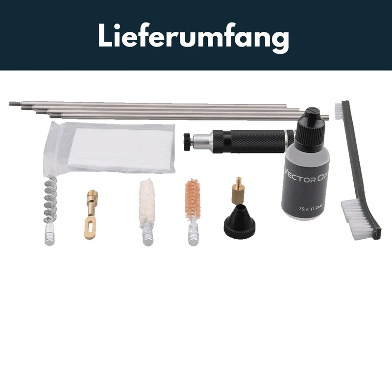 Vector Optics SCCK-09 15-teiliges Reinigungsset für 410 Shotgun