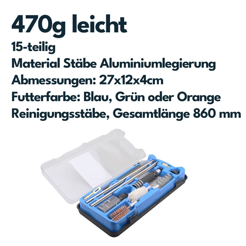 Vector Optics SCCK-08 15-teilliges Reinigungsset für 12GA