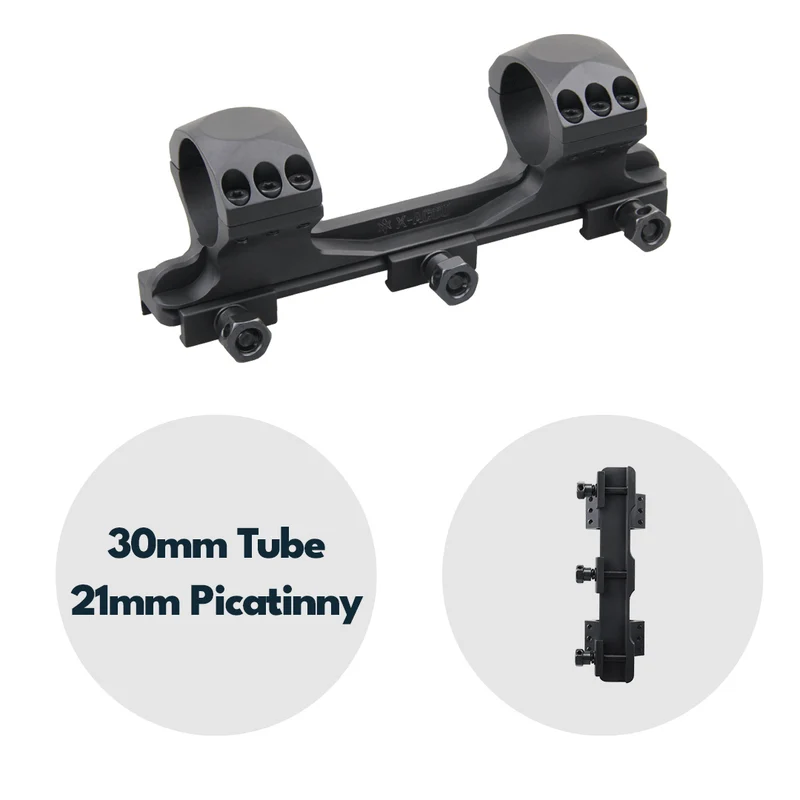 Vector Optics XASR-3010 X-Accu Blockmontage für 30mm Tubus, 21mm Picatinny, h= 32mm