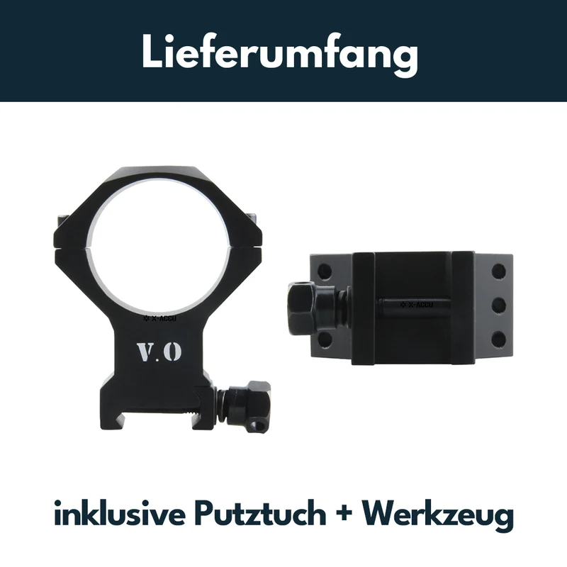 Vector Optics SCTM-32 X-Accu Montage für 35mm Tubus, 21mm Picatinny, h=40mm