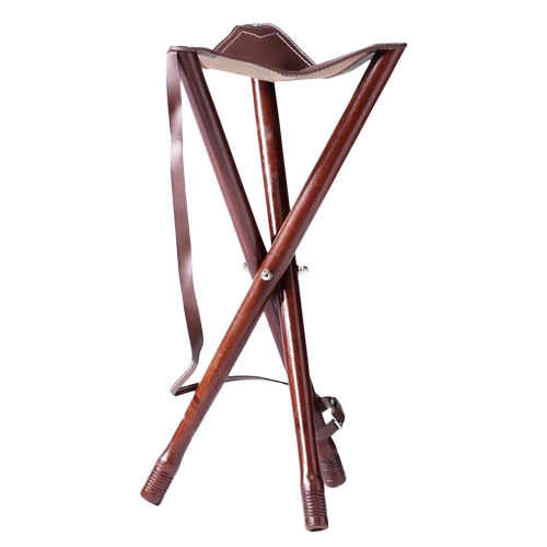 Dreibein-Ansitzstuhl, leichtere Ausführung, Sitzhöhe ca. 65 cm, L.SH 65