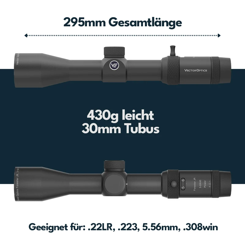 Vector Optics SCOM-35 Forester JR Power 3-9x40