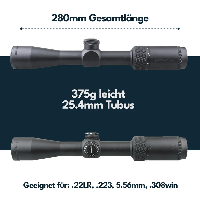 Vector Optics SCOM-33 Matiz 2-7x32 MOA SFP