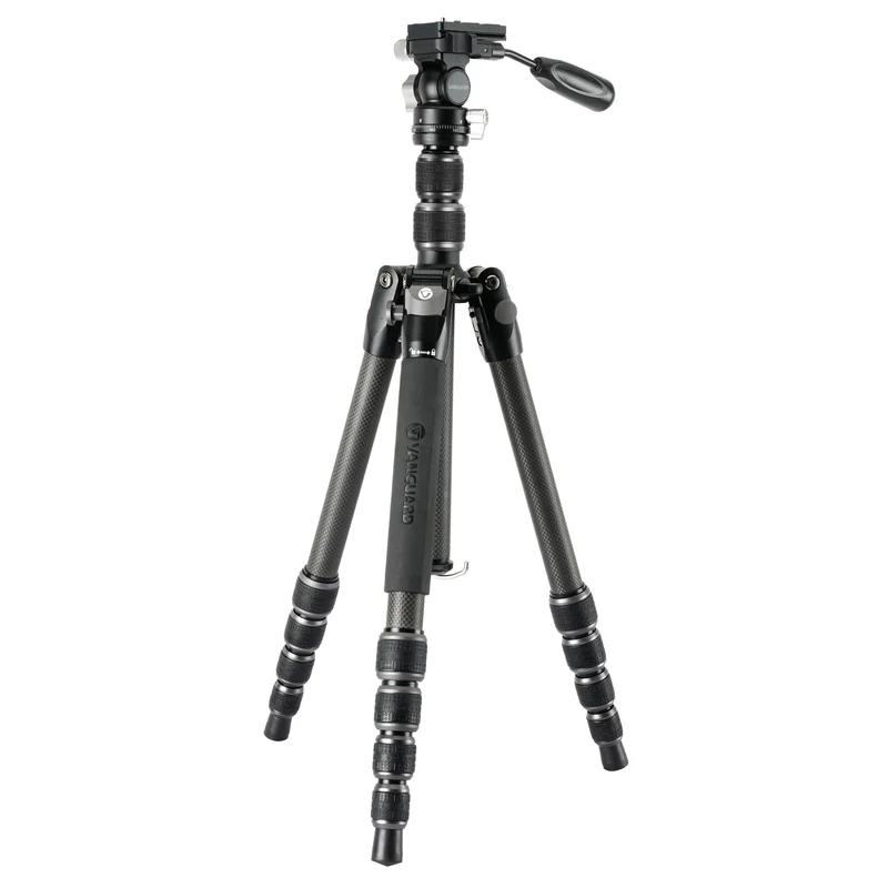 Vanguard Veo 3T 265HCP - Trípode de viaje de carbono, rótula de paneo