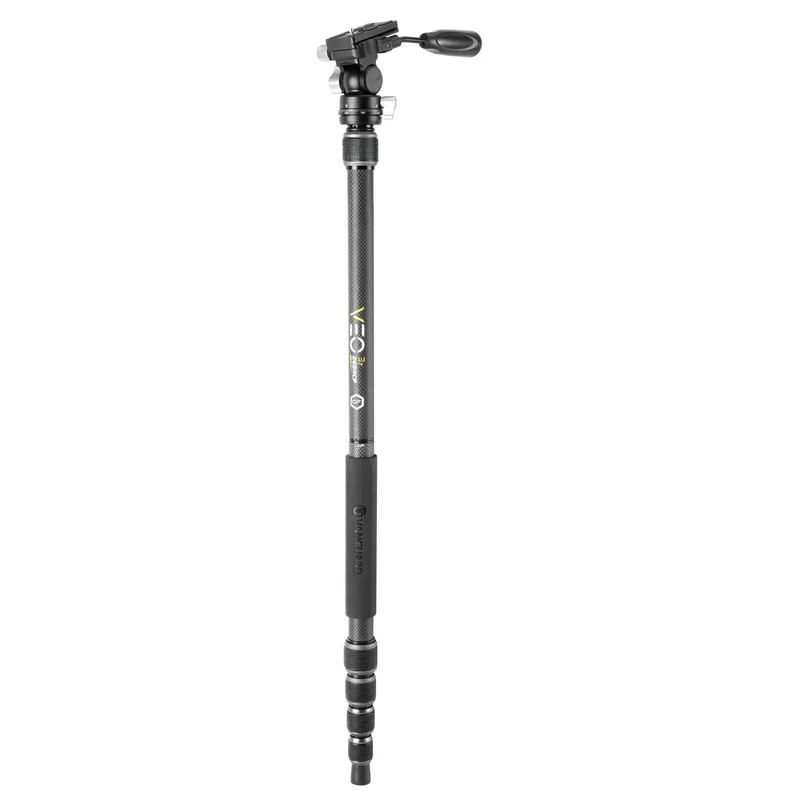Vanguard Veo 3T 265HCP - Trípode de viaje de carbono, rótula de paneo