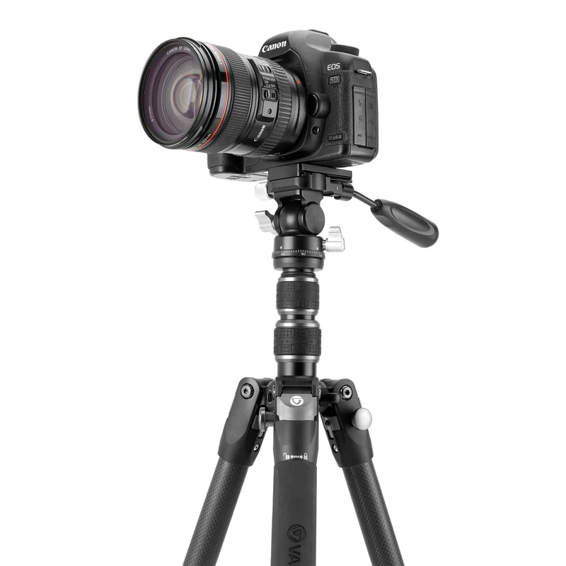 Vanguard Veo 3T 265HCP - Trípode de viaje de carbono, rótula de paneo