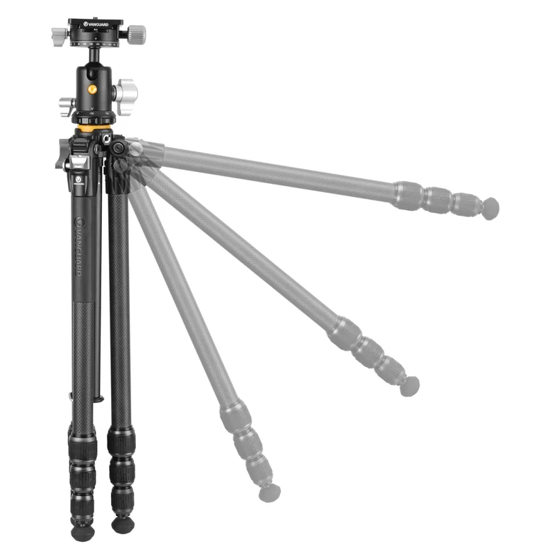 Vanguard Veo 5 264CB160S - Trípode de viaje de carbono, rótula de bola