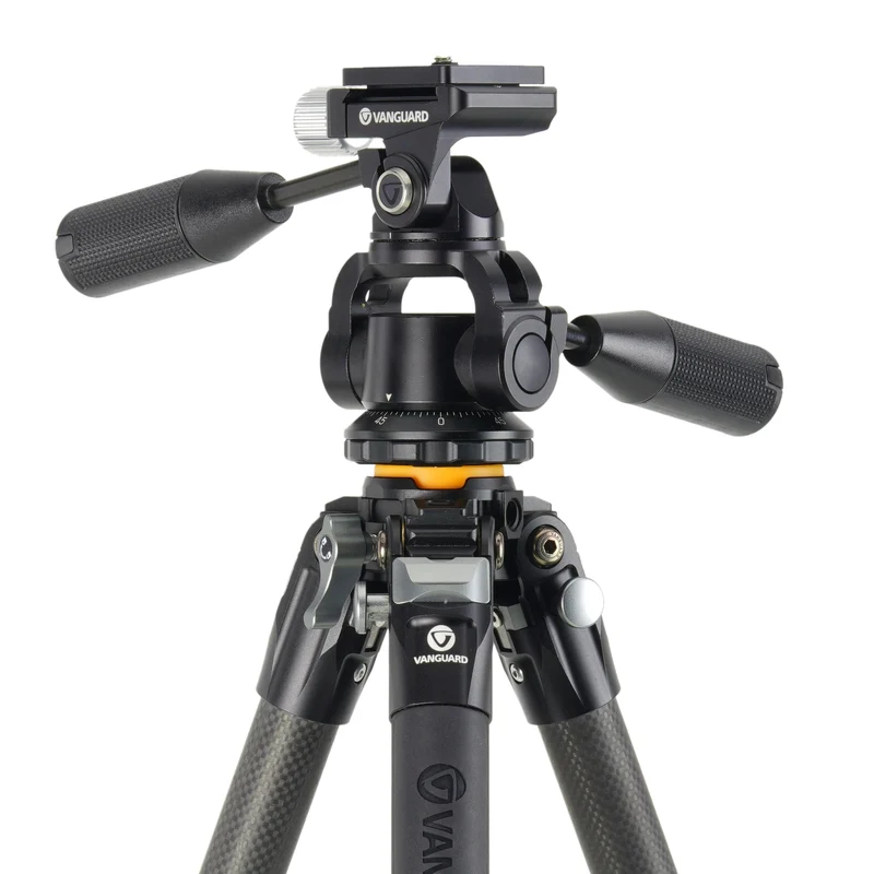 Vanguard Veo 5 264CPS38 - Trípode de viaje de carbono, rótula de 3 vías
