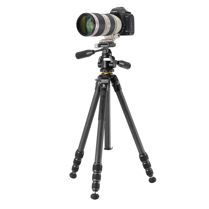 Vanguard Veo 5 264CPS38 - Trípode de viaje de carbono, rótula de 3 vías