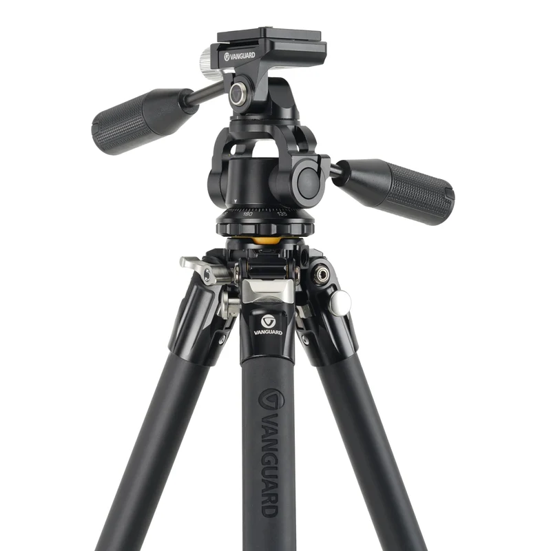 Vanguard Veo 5 264APS38 - Trípode de viaje de aluminio, rótula de 3 vías