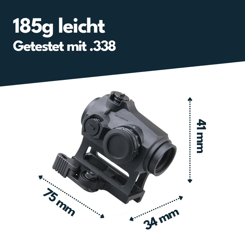 Vector Optics SCRD-38 Maverick-III 1x22 MIL