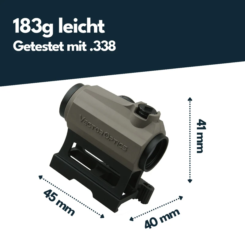 Vector Optics SCRD-39 Maverick-III 1x22 SOP