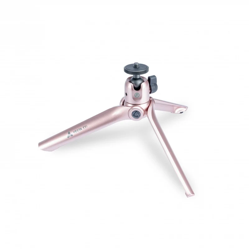 Vanguard Vesta TT1 ROSE - Mini-trípode para cámara y móvil