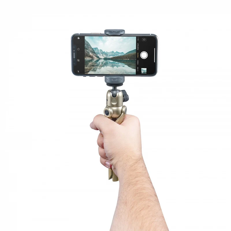 Vanguard Vesta TT1 CHAM - Mini-trípode para cámara y móvil