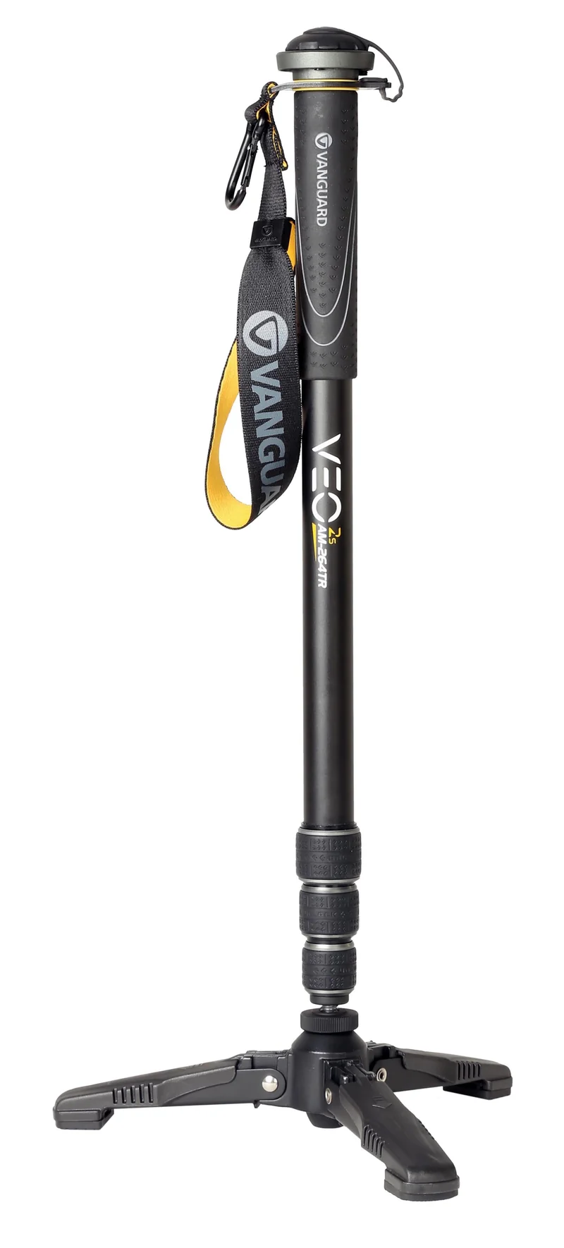 Vanguard Veo 2S AM-264TR - Monopie de aluminio con pie retráctil