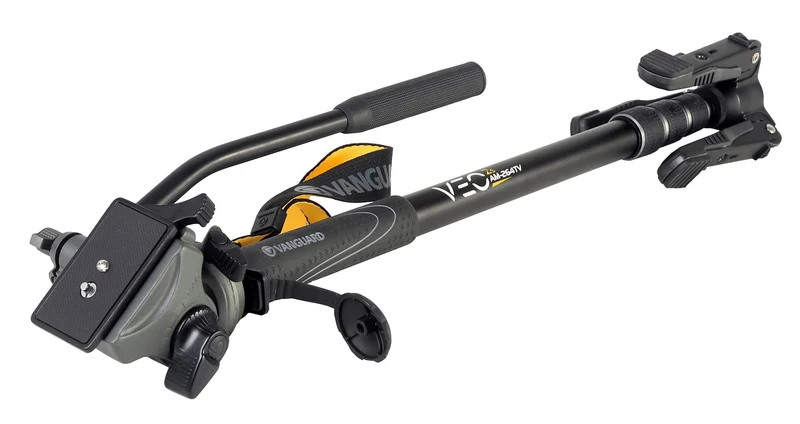 Vanguard Veo 2S AM-264TR - Monopie de aluminio con pie retráctil