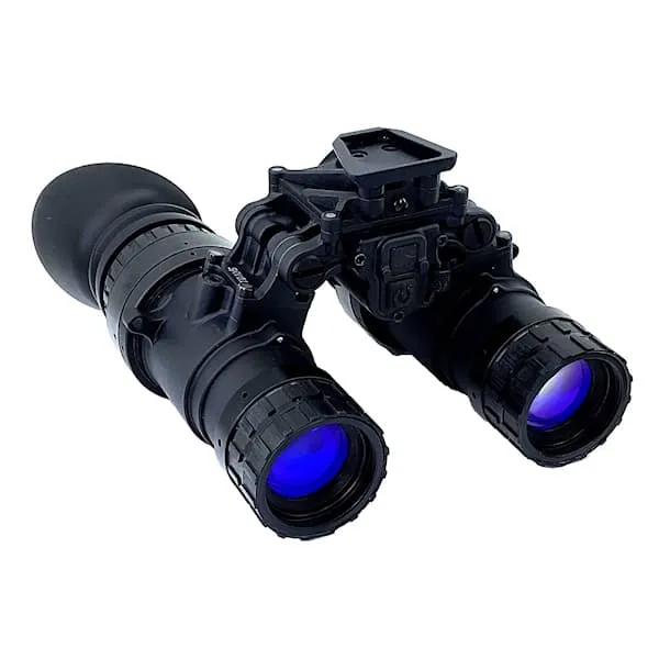 US Night Vision ARNVG Dual Tube Goggle - Gen 3 Auto-Gated Articulating Housing - White Phosphor