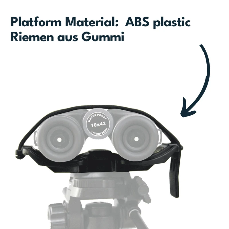 Vector Optics RSBR-02 Fernglasbefestigung für Zwei- bzw. Dreibein in Waldcamo