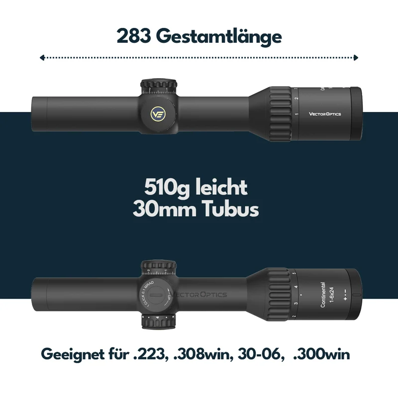 Vector Optics SCOC-23T Continental x6 1-6x24