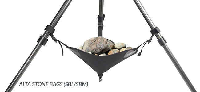 Vanguard Alta SBL - Bolsa para añadir peso a trípode (Stone bag) - L