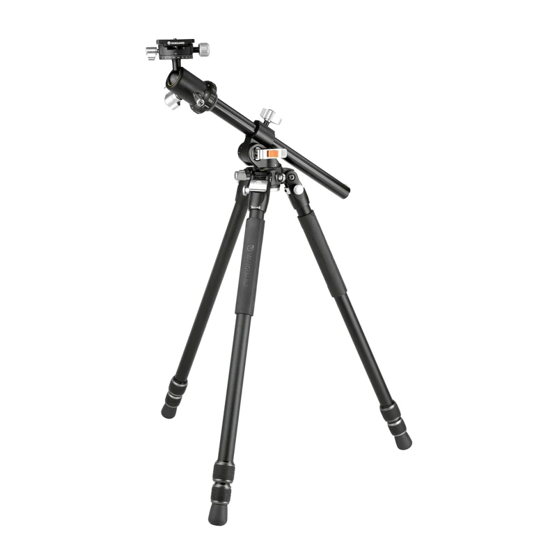 Vanguard Veo 3+ 263AB160S - Trípode de aluminio, rótula de bola y columna central multiángulo