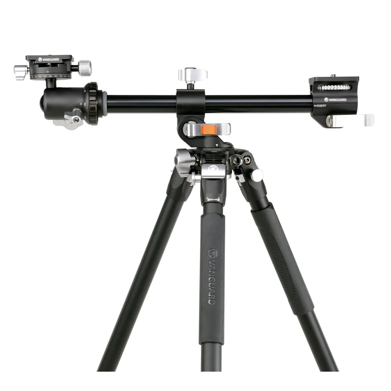 Vanguard Veo 3+ 263AB160S - Trípode de aluminio, rótula de bola y columna central multiángulo