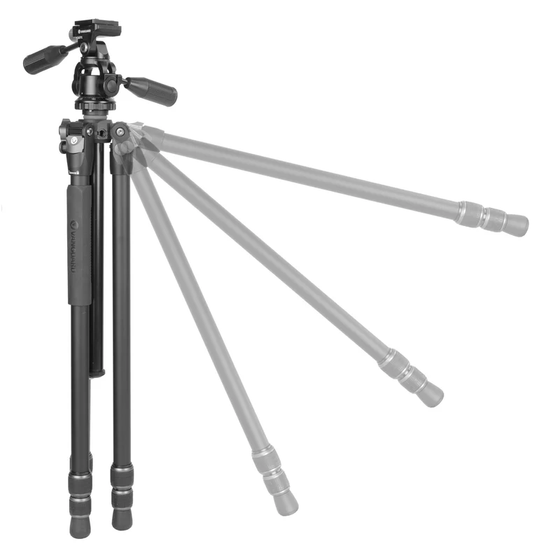 Vanguard Veo 3 233APS - Trípode de aluminio, rótula de 3 vías