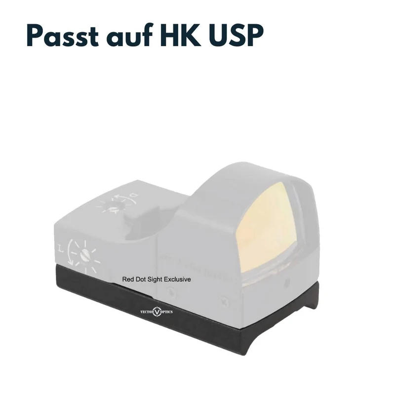Vector Optics SCRDM-07 HK USP Montage für Reflexvisiere mit TEK (Docter Sight) Footprint