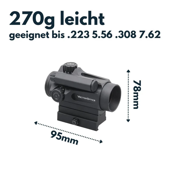 Vector Optics SCRD-D26 Nautilus 1x30 Double Reticle