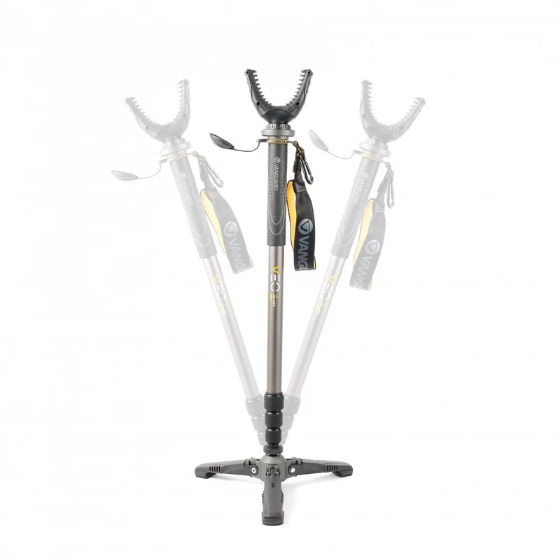 Vanguard Veo 2 AM-234TU - Monopie con pie retráctil y horquilla tipo "U"