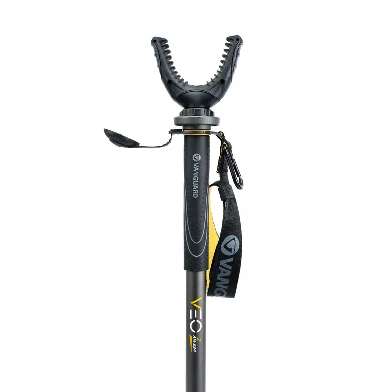 Vanguard Veo 2 AM-234TU - Monopie con pie retráctil y horquilla tipo "U"