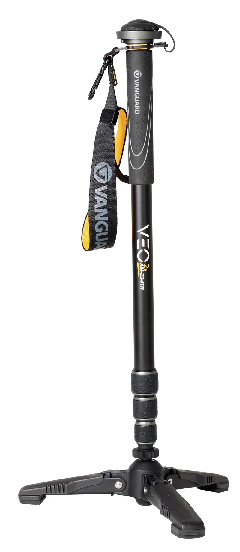 Vanguard Veo 2S AM-234TR - Monopie de aluminio con pie retráctil
