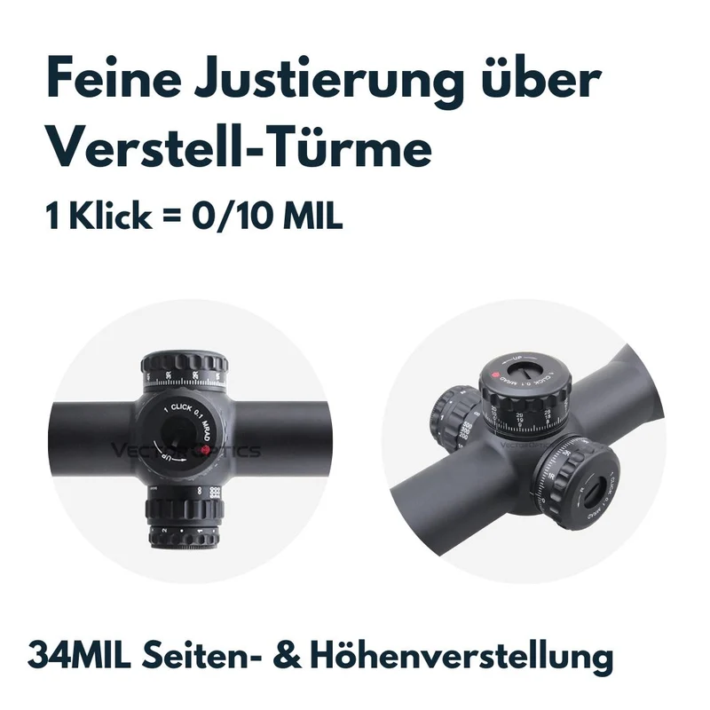 Vector Optics SCFF-40 Continental x6 4-24x56FFP VEC-MBR
