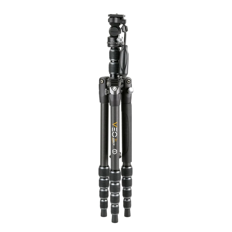 Vanguard Veo 3T 235CP - Trípode de viaje de carbono, rótula de paneo