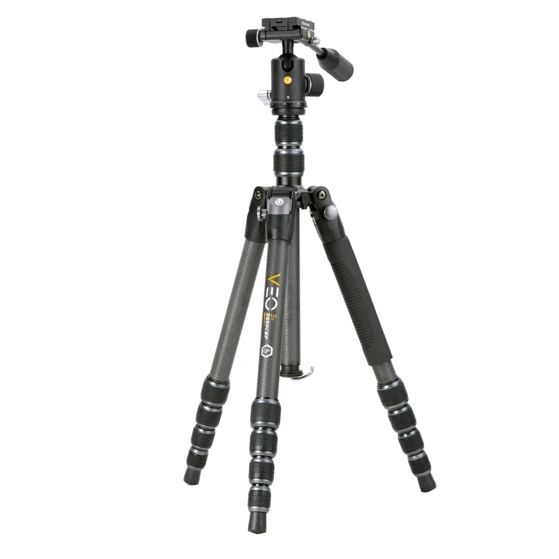 Vanguard Veo 3T 265HCBP - Trípode de viaje de carbono, rótula de bola