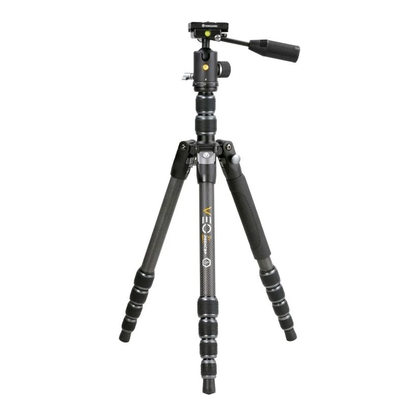 Vanguard Veo 3T 265HCBP - Trípode de viaje de carbono, rótula de bola