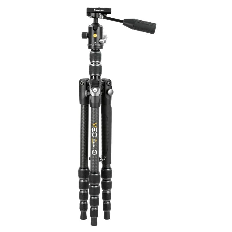 Vanguard Veo 3T 235CBP - Trípode de viaje de carbono, rótula de bola