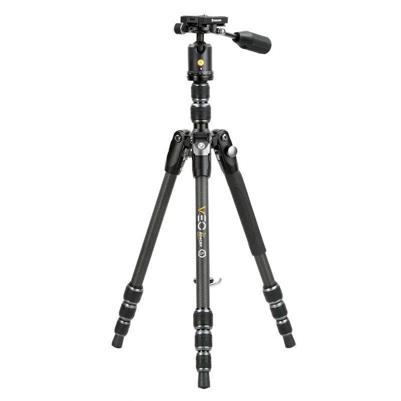 Vanguard Veo 3T 204CBP - Trípode de viaje de carbono, rótula de bola