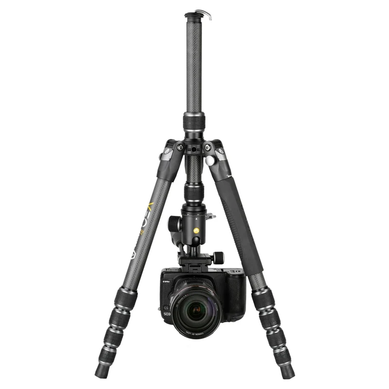 Vanguard Veo 3T 204CBP - Trípode de viaje de carbono, rótula de bola