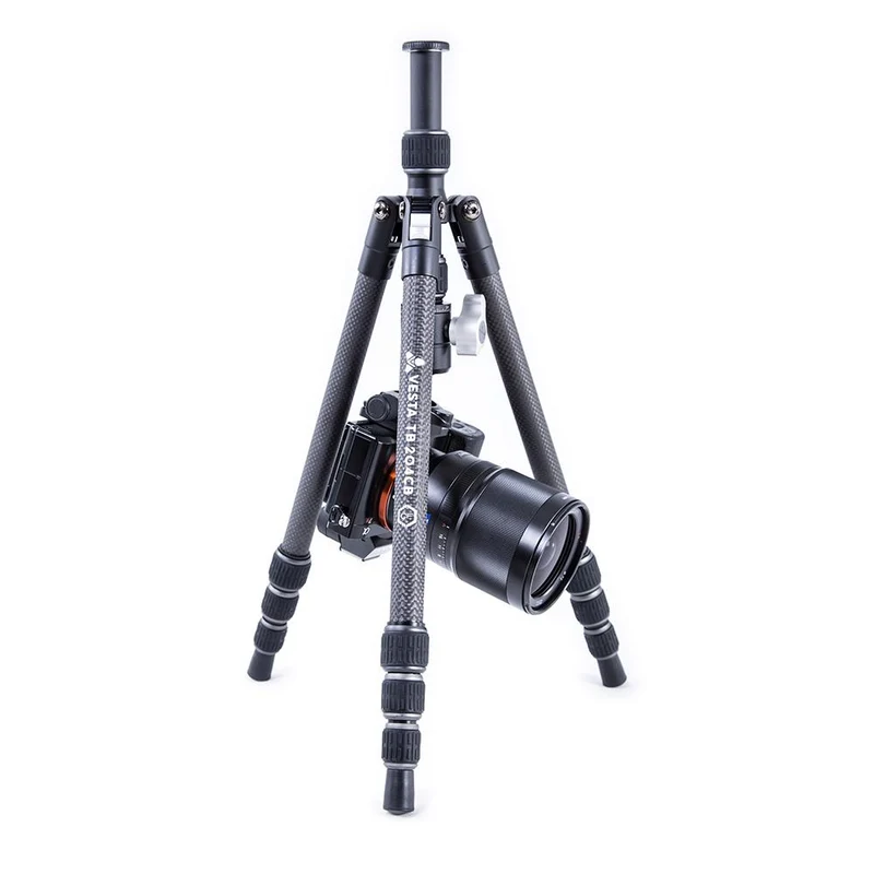 Vanguard Vesta TB 204CB - Trípode de viaje de carbono