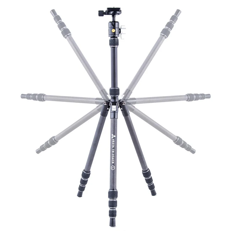 Vanguard Vesta TB 204CB - Trípode de viaje de carbono