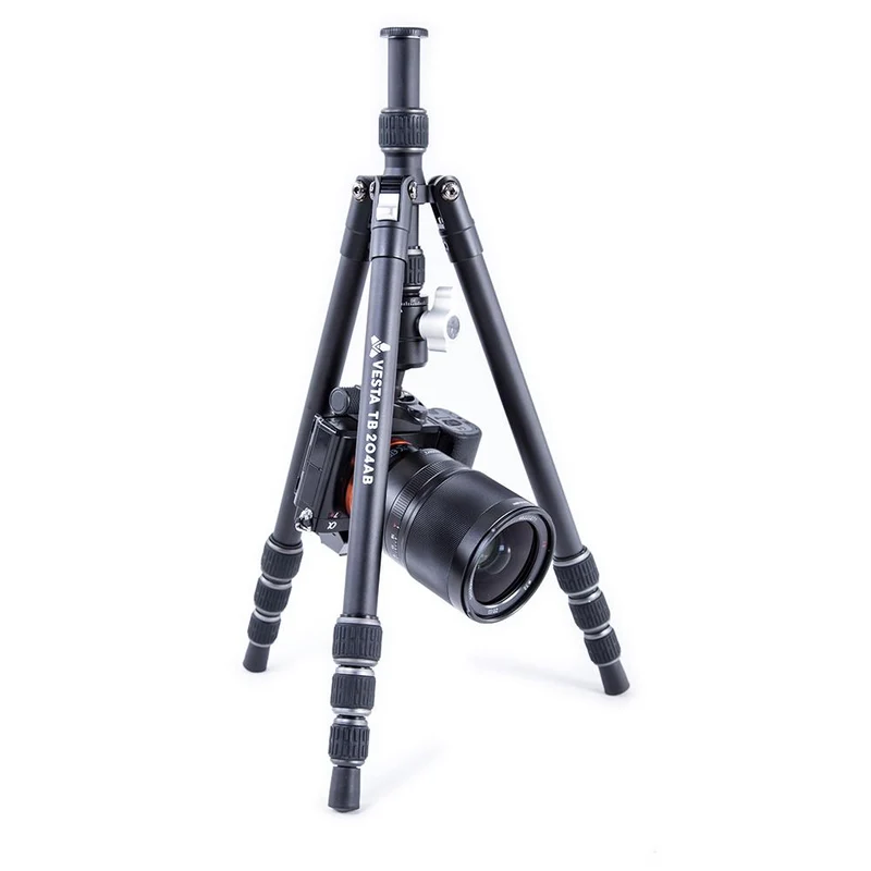 Vanguard Vesta TB 204AB - Trípode de viaje de aluminio