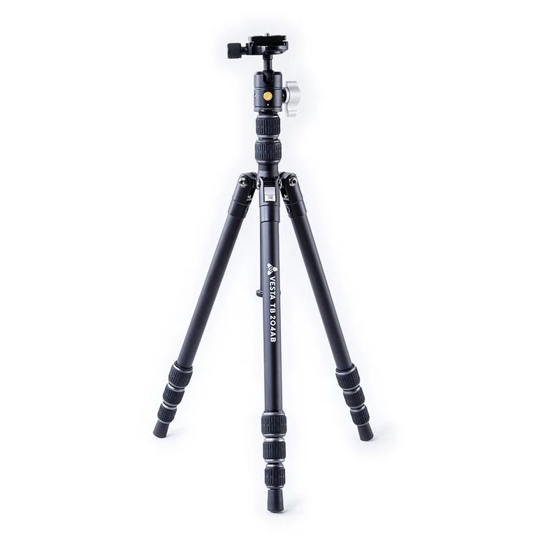 Vanguard Vesta TB 204AB - Trípode de viaje de aluminio