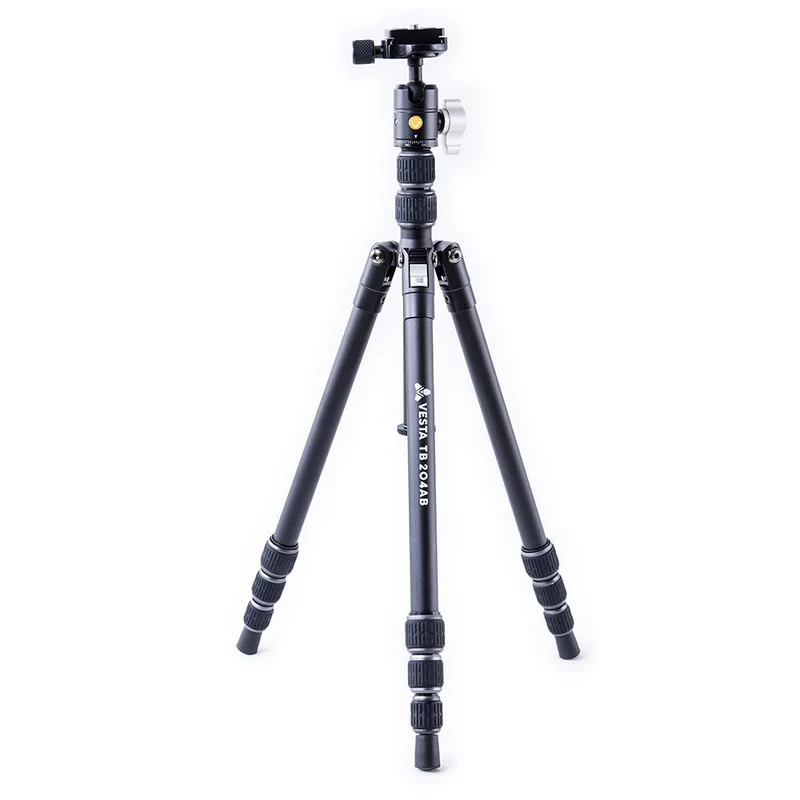 Vanguard Vesta TB 204AB - Trípode de viaje de aluminio