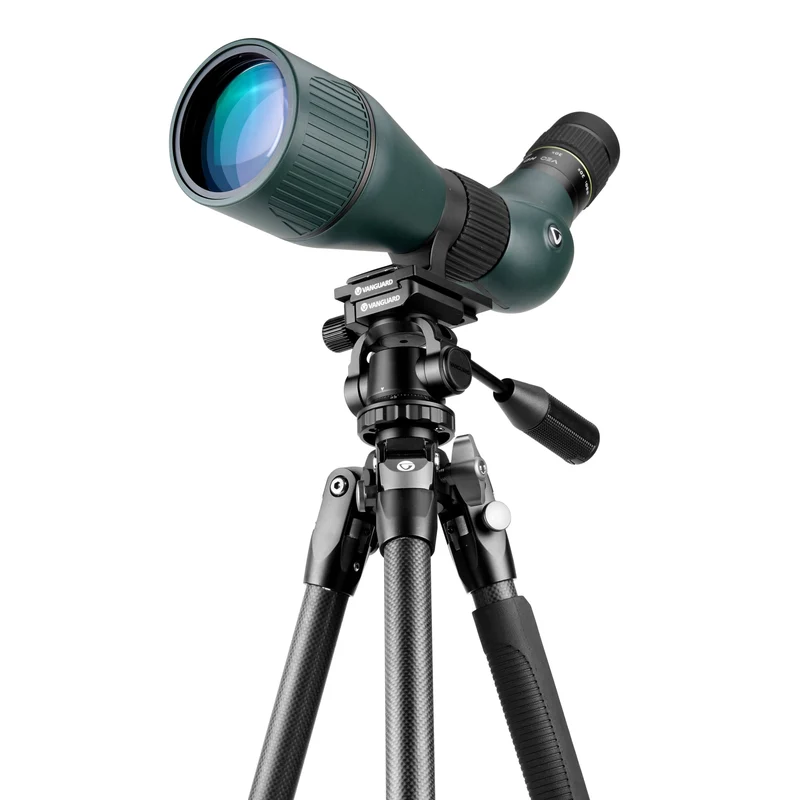 Vanguard Veo 3 263CO - Trípode de aluminio, rótula de observación