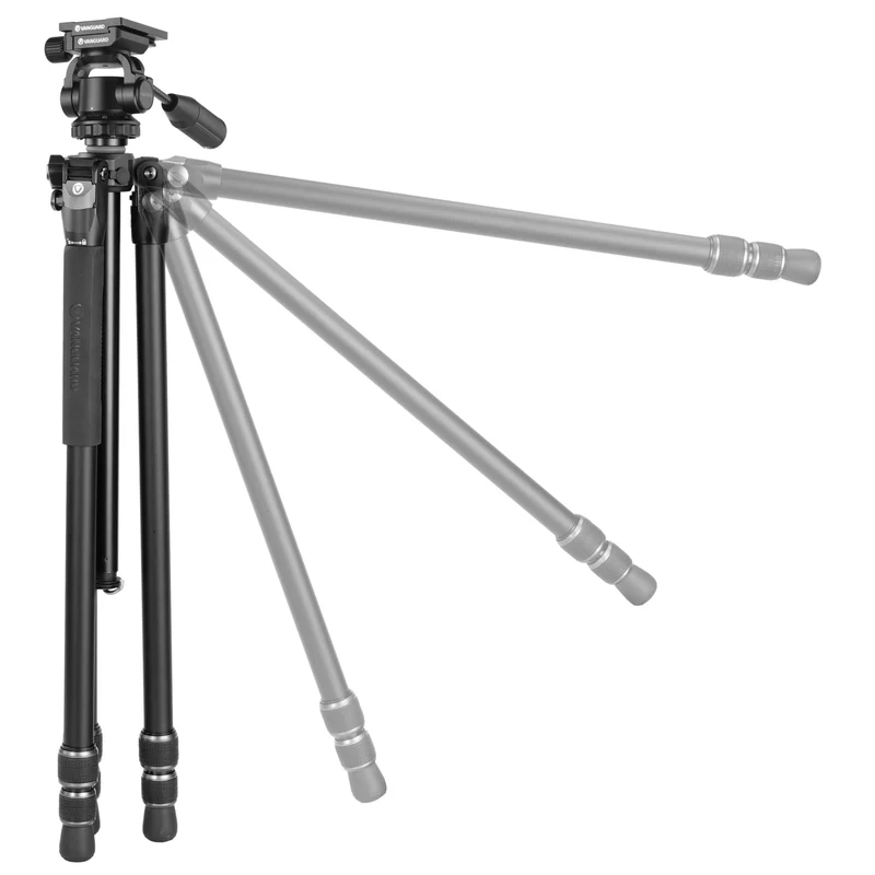 Vanguard Veo 3 263AO - Trípode de aluminio, rótula de observación