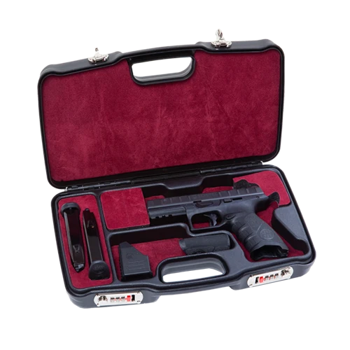 Pistolenkoffer aus Polypropylen, Pist.Kof. 36x17x7 V ZS Schwarz