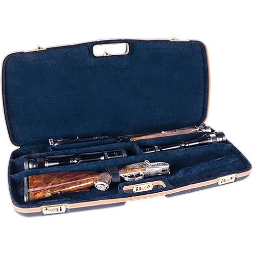 Gewehrkoffer aus stabilem ABS-Kunststoff, Gewehrko.2L+2Zfr.84x34/L