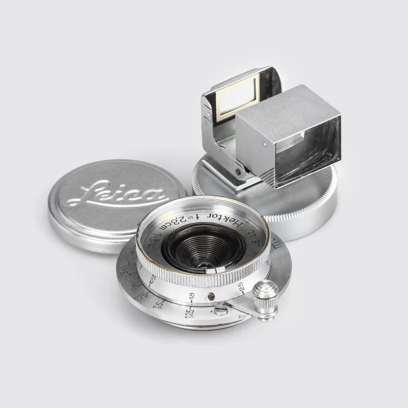 Hektor 6.3/2.8cm chrome + Finder